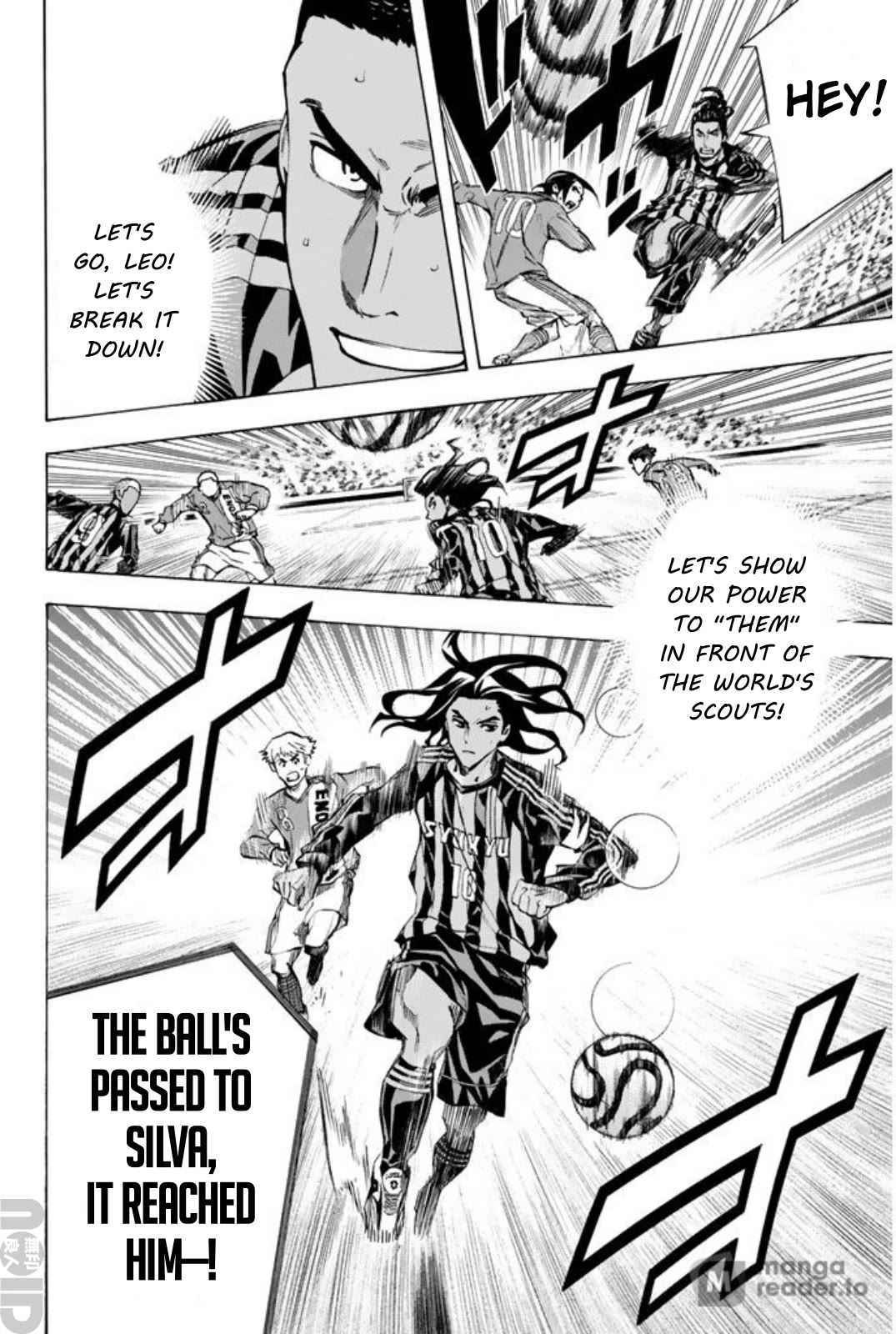 Area no Kishi Chapter 261 page 15 - Chapter 261: The Ironwall, El Aconcagua