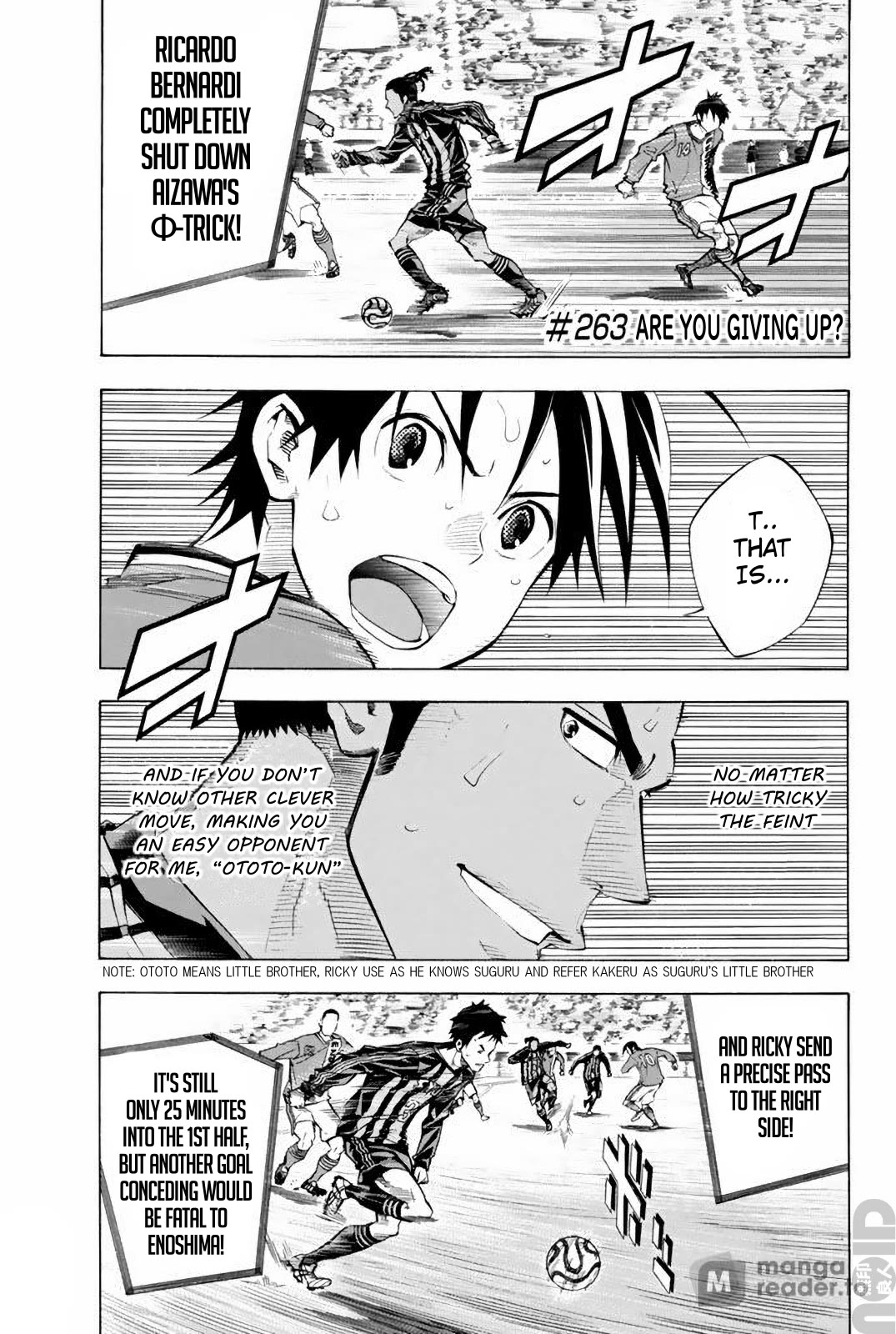 Area no Kishi Chapter 263 page 1 - Chapter 263: Are you giving up