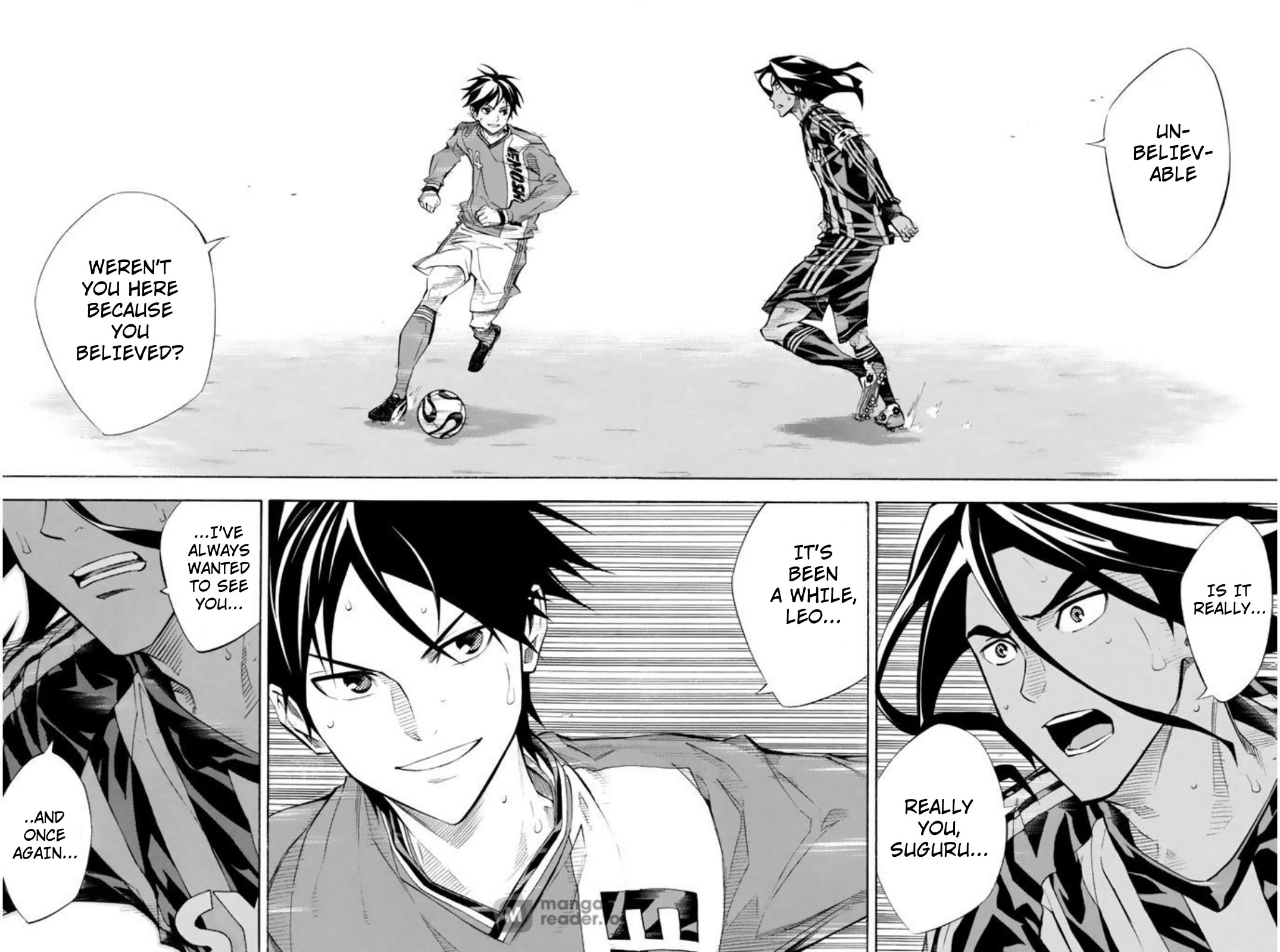 Area no Kishi Chapter 264 page 17 - Chapter 264: Suguru, is that you