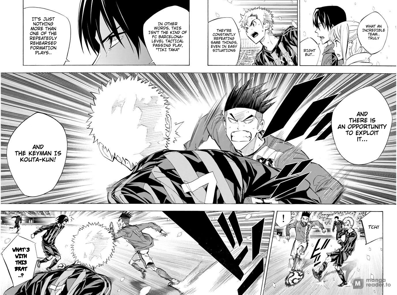 Area no Kishi Chapter 270 page 10 - Chapter 270: Keyman is Kouta-kun