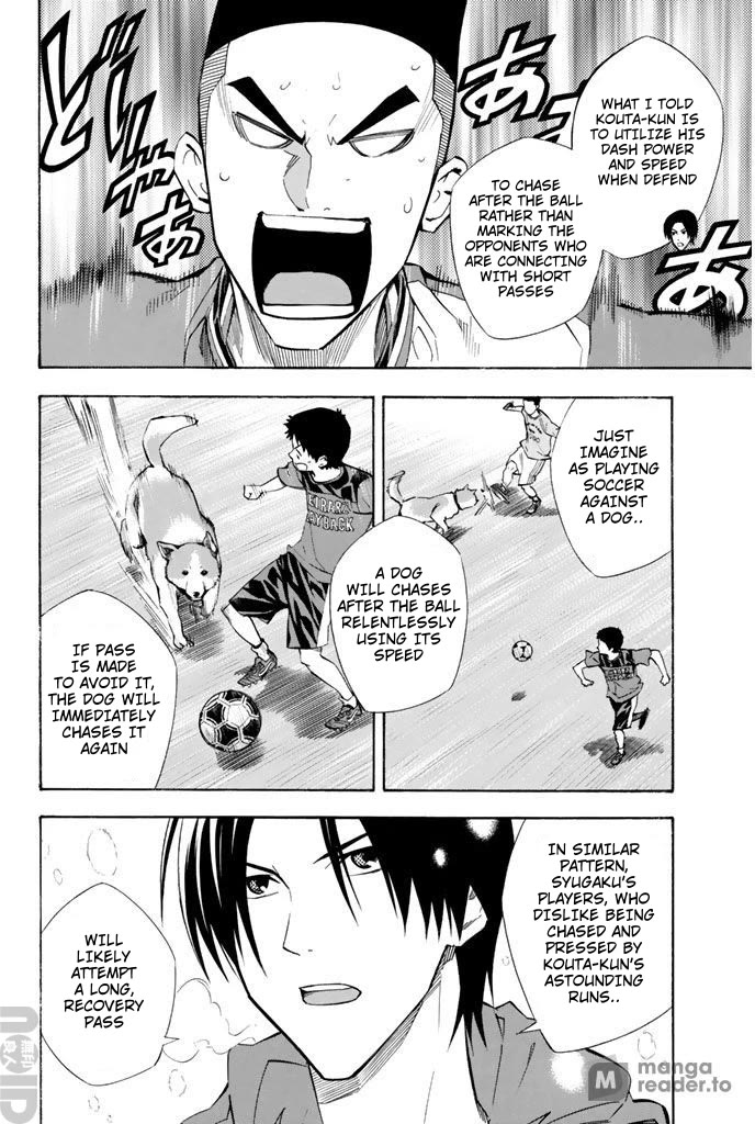 Area no Kishi Chapter 270 page 11 - Chapter 270: Keyman is Kouta-kun