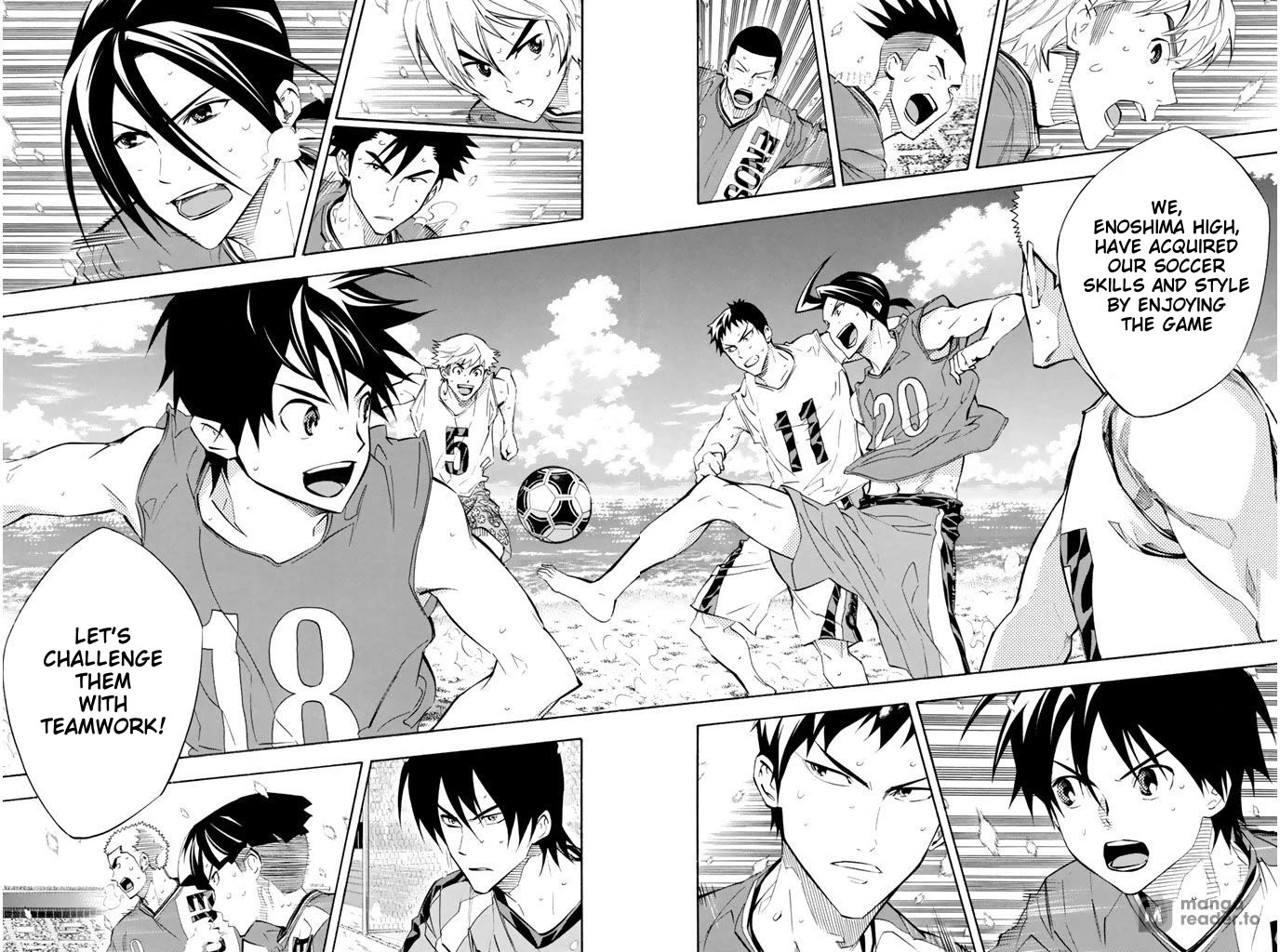 Area no Kishi Chapter 270 page 16 - Chapter 270: Keyman is Kouta-kun