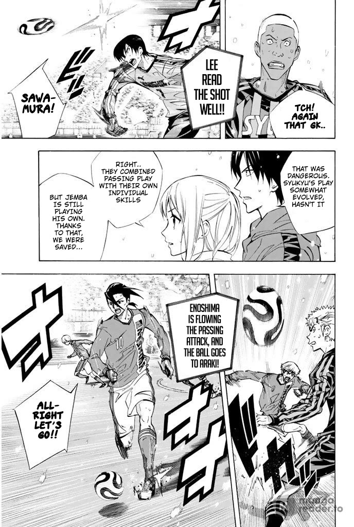 Area no Kishi Chapter 272 page 13 - Chapter 272: The 5-Minute of Miracle