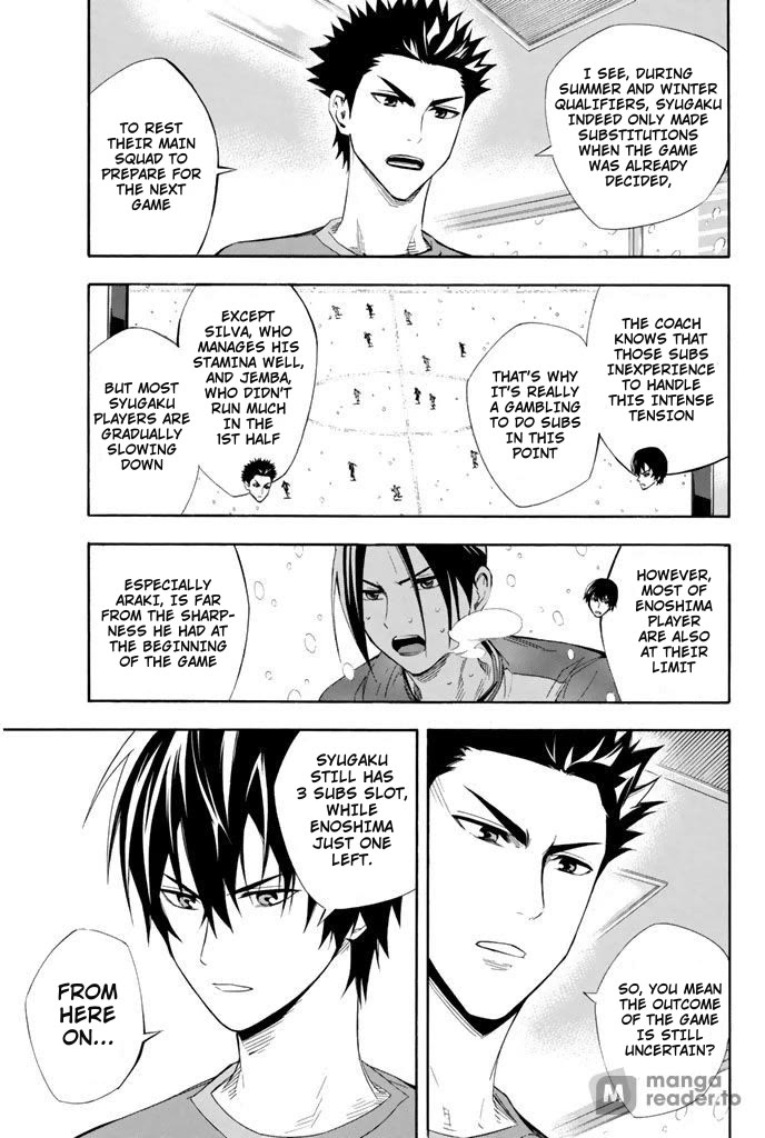 Area no Kishi Chapter 280 page 11 - Chapter 280: A Coach's Speculation