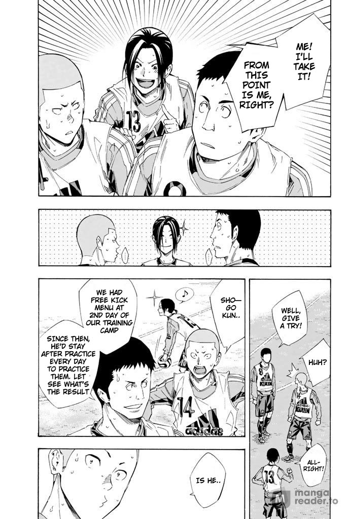 Area no Kishi Chapter 300 page 13 - Chapter 300: I Want To Play Soccer Here!