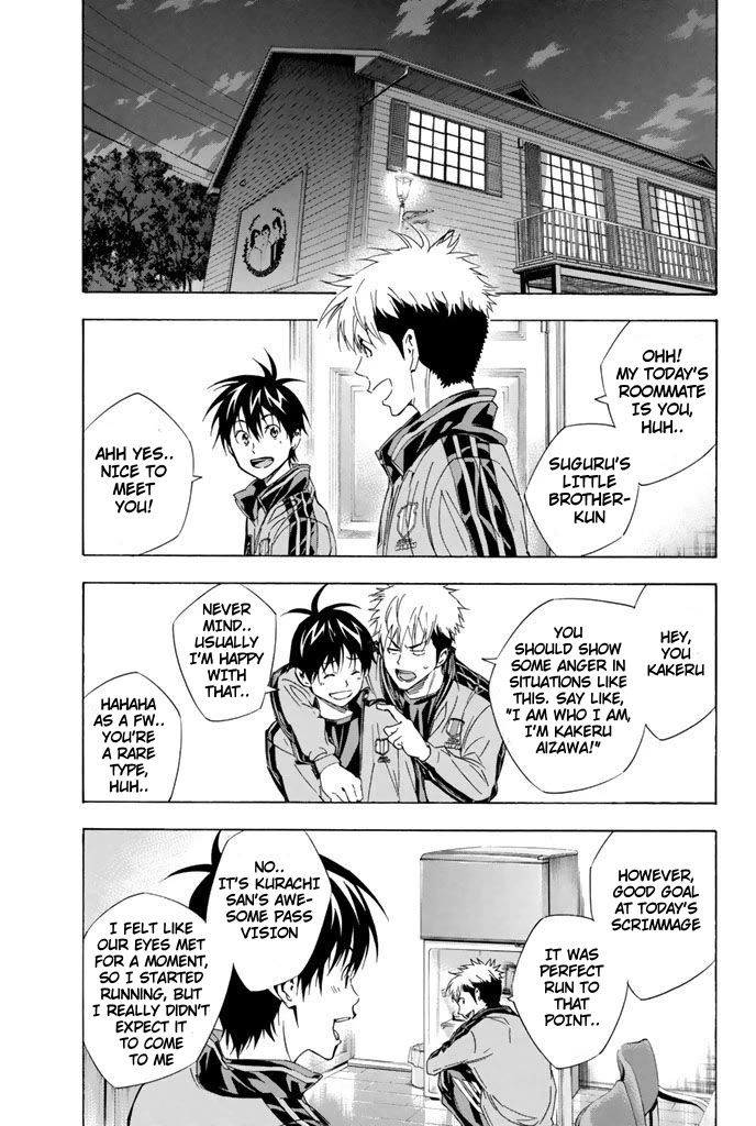 Area no Kishi Chapter 300 page 17 - Chapter 300: I Want To Play Soccer Here!