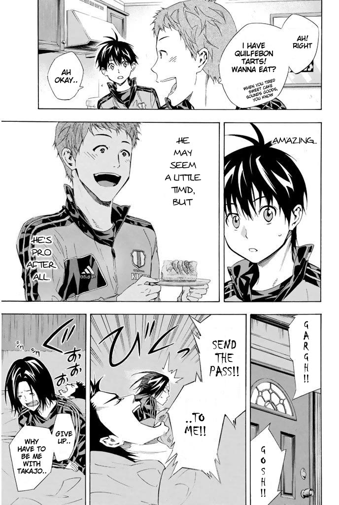Area no Kishi Chapter 300 page 3 - Chapter 300: I Want To Play Soccer Here!