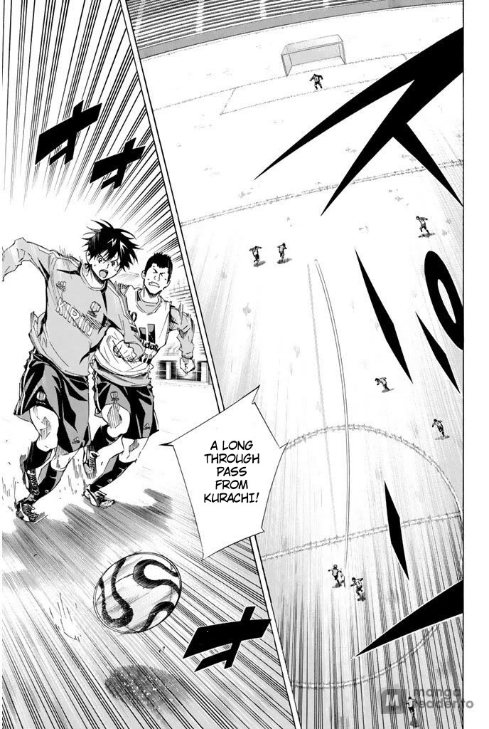 Area no Kishi Chapter 300 page 7 - Chapter 300: I Want To Play Soccer Here!