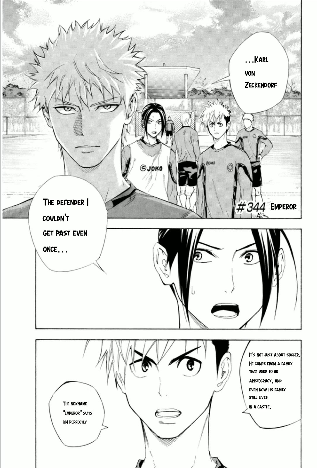 Area no Kishi Chapter 344 page 1 - Chapter 344: Emperor