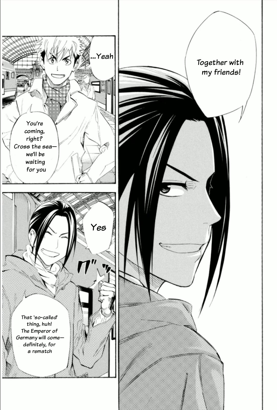 Area no Kishi Chapter 345 page 10 - Chapter 345: With my comrade!