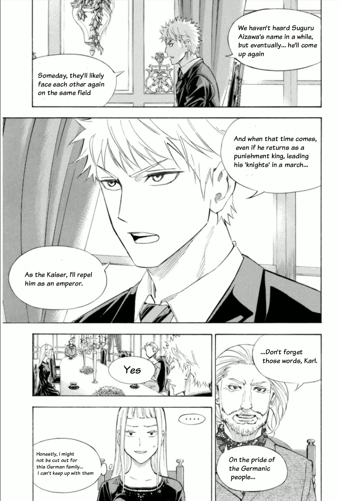 Area no Kishi Chapter 345 page 8 - Chapter 345: With my comrade!