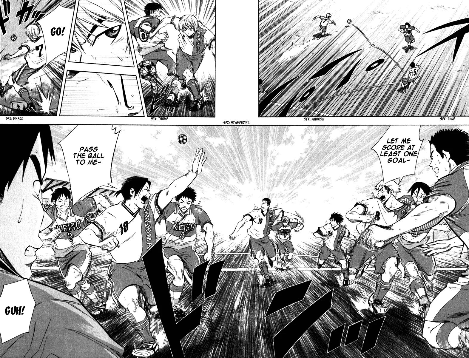 Area no Kishi Chapter 48 page 13 - Chapter 48: The Injury Time Offensive