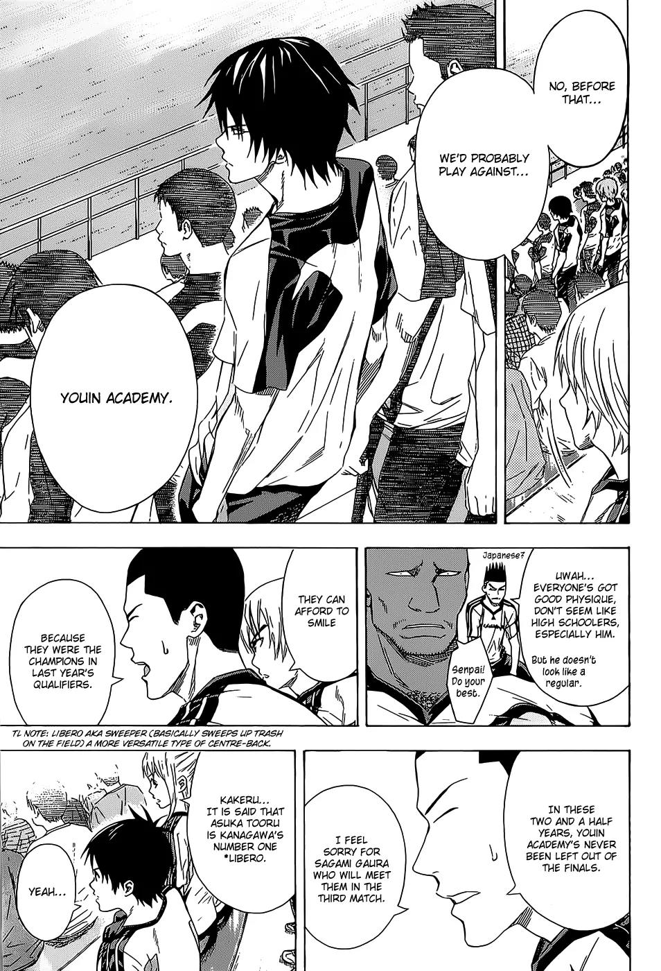 Area no Kishi Chapter 93 page 18 - Chapter 93: Championship Favorite