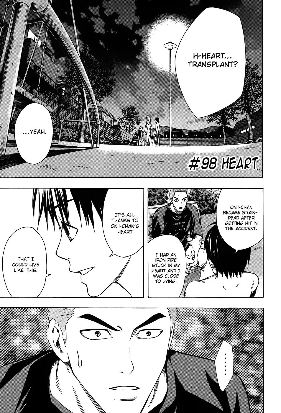 Area no Kishi Chapter 98 page 2 - Chapter 98: Heart