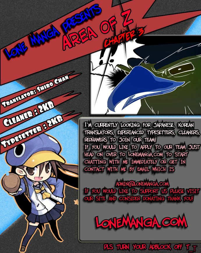 Area of Z Chapter 3 page 1 - Chapter 3