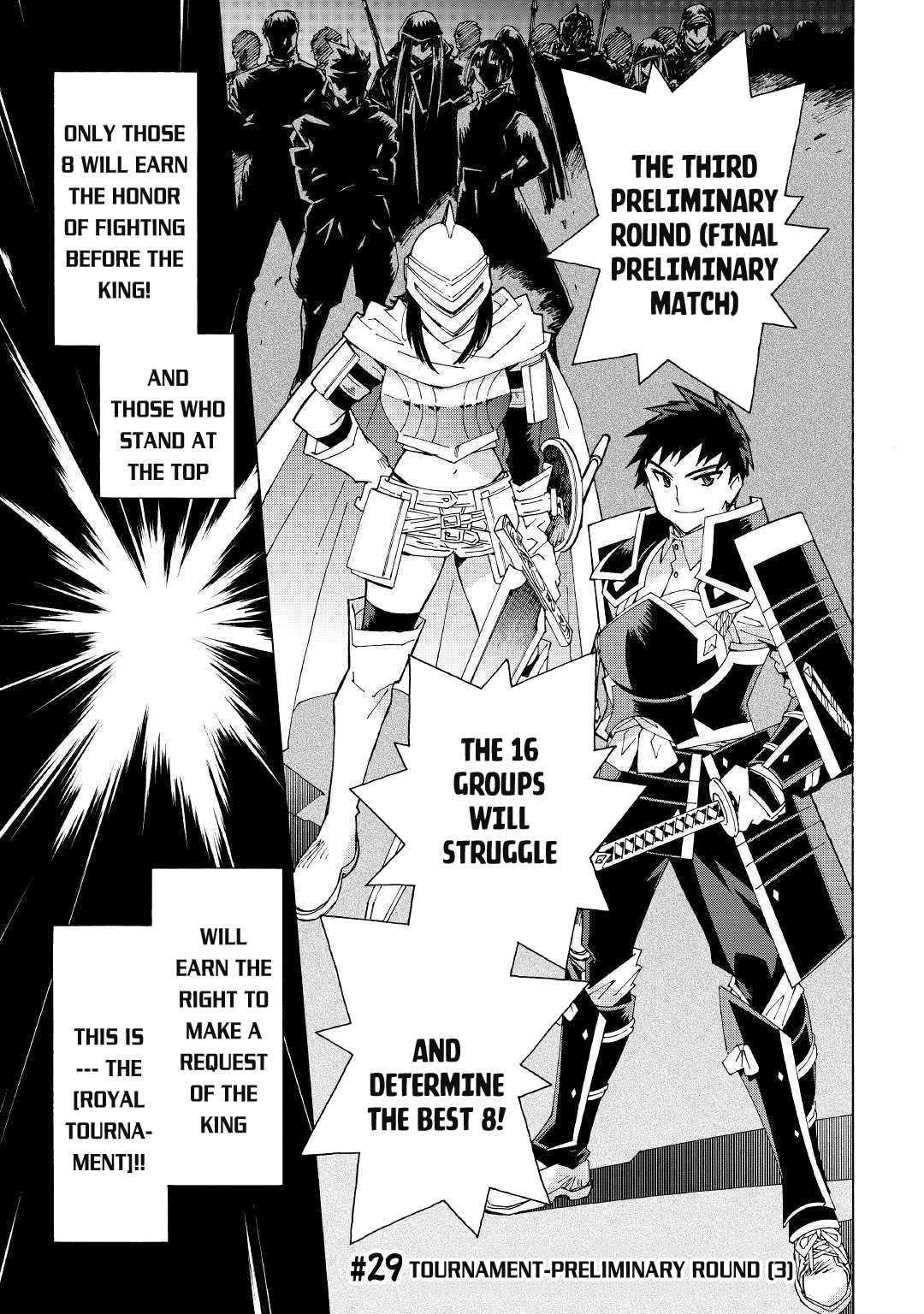 Argate online Chapter 29 page 2 - Chapter 29: Tournament-Preliminary Round (3)