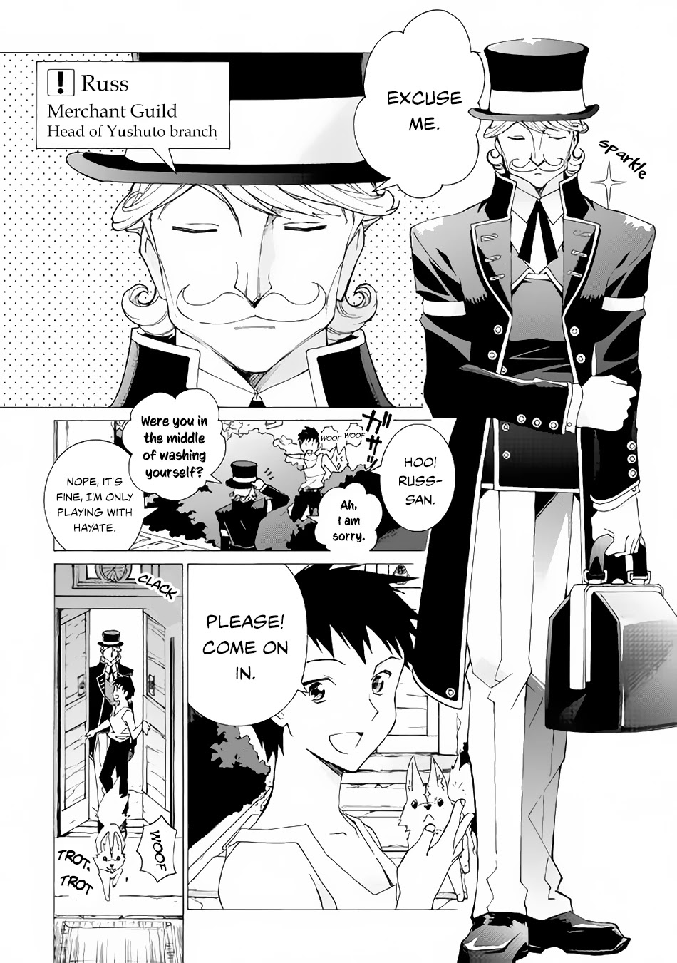 Argate online Chapter 7 page 4 - Chapter 7: Rikio Invents