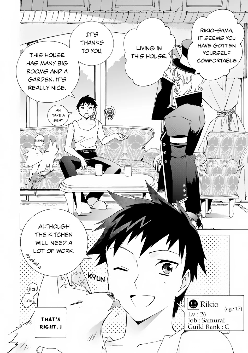Argate online Chapter 7 page 5 - Chapter 7: Rikio Invents