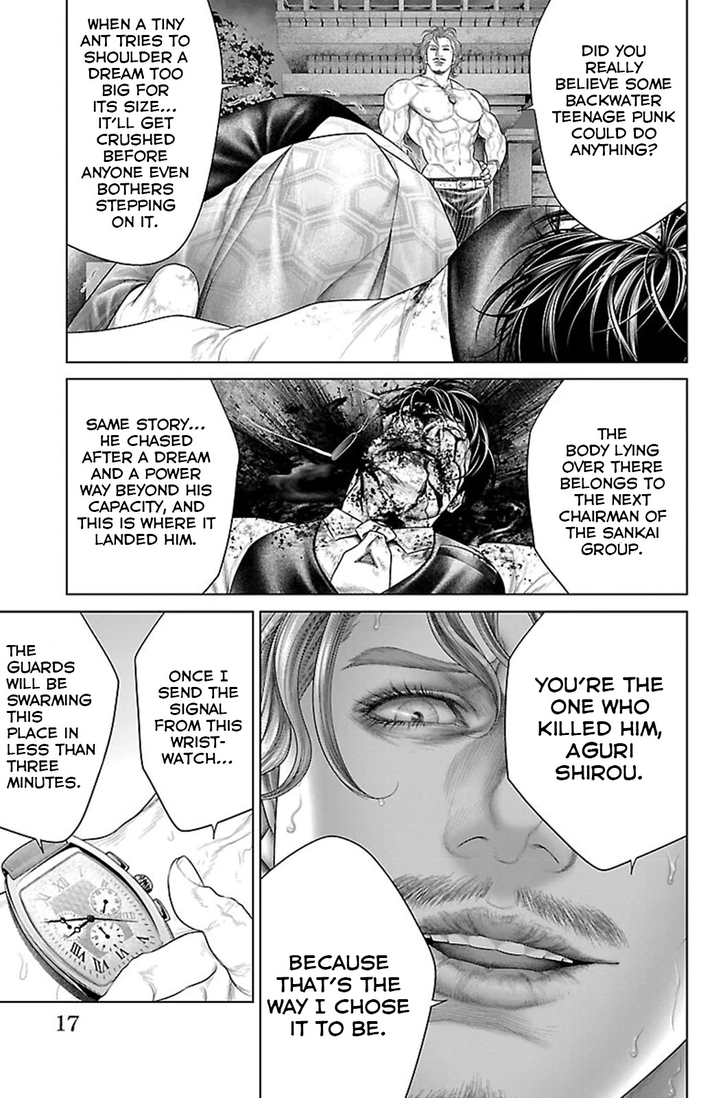 Ari no Ou Chapter 16 page 14 - Chapter 16: The Ant That Bites and Crushes