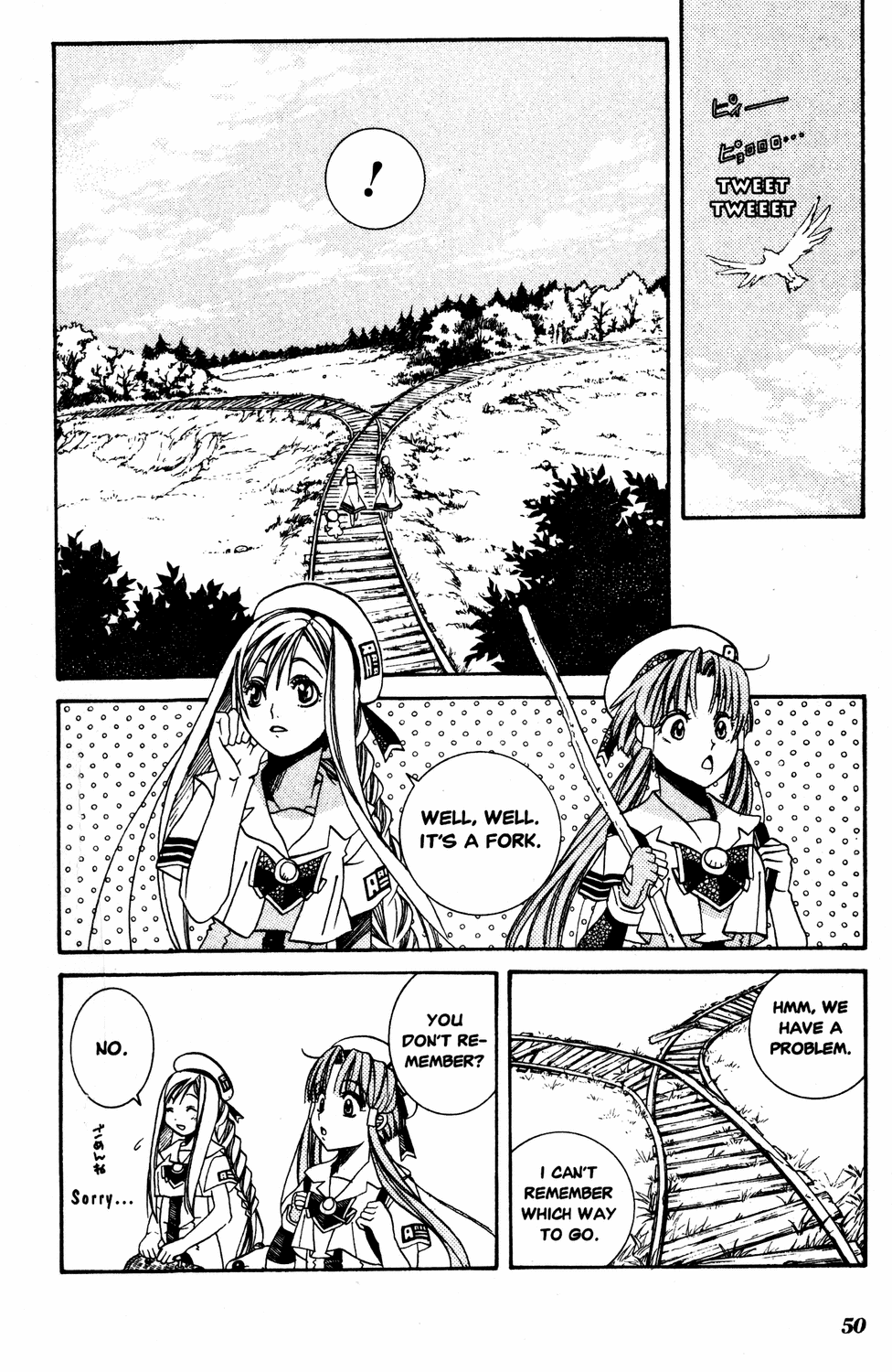 Aria Chapter 12 page 13 - Chapter 12: Under the Cherry Blossoms in Full Bloom
