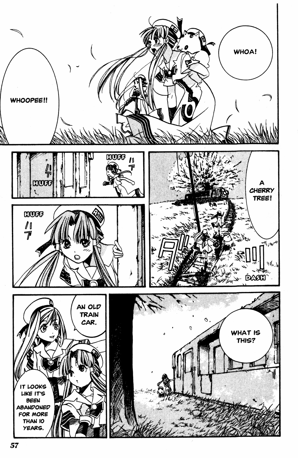 Aria Chapter 12 page 20 - Chapter 12: Under the Cherry Blossoms in Full Bloom