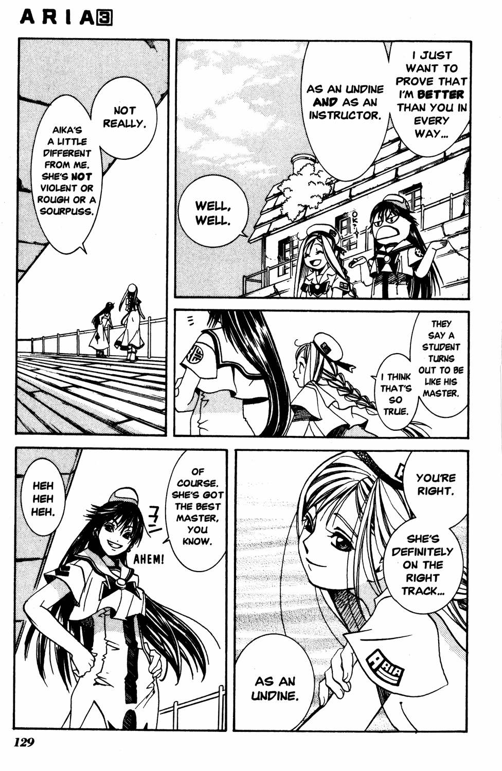 Aria Chapter 14 page 23 - Chapter 14: Three Water Fairies