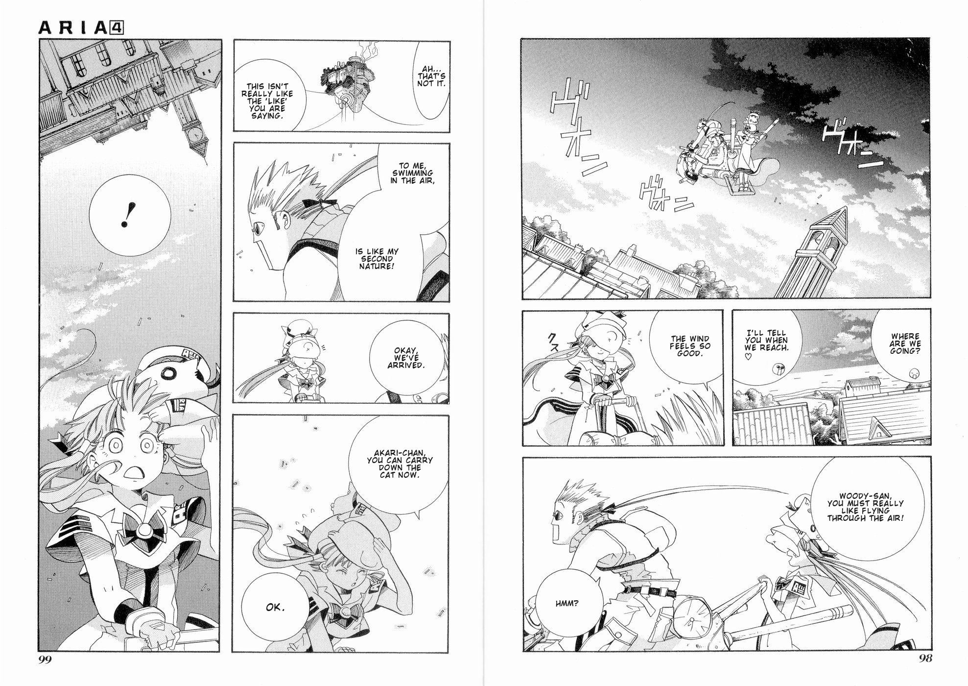Aria Chapter 18 page 14 - Chapter 18: The Fish that Swims in the Sky