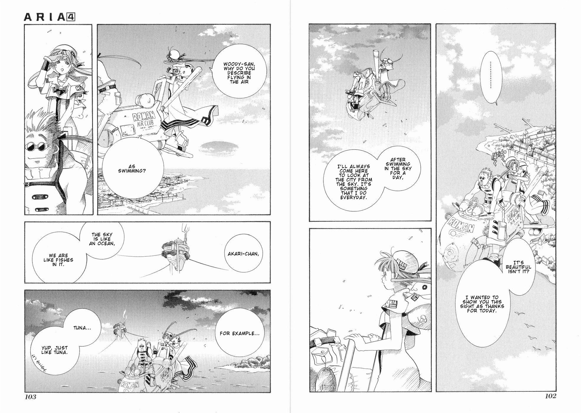 Aria Chapter 18 page 16 - Chapter 18: The Fish that Swims in the Sky