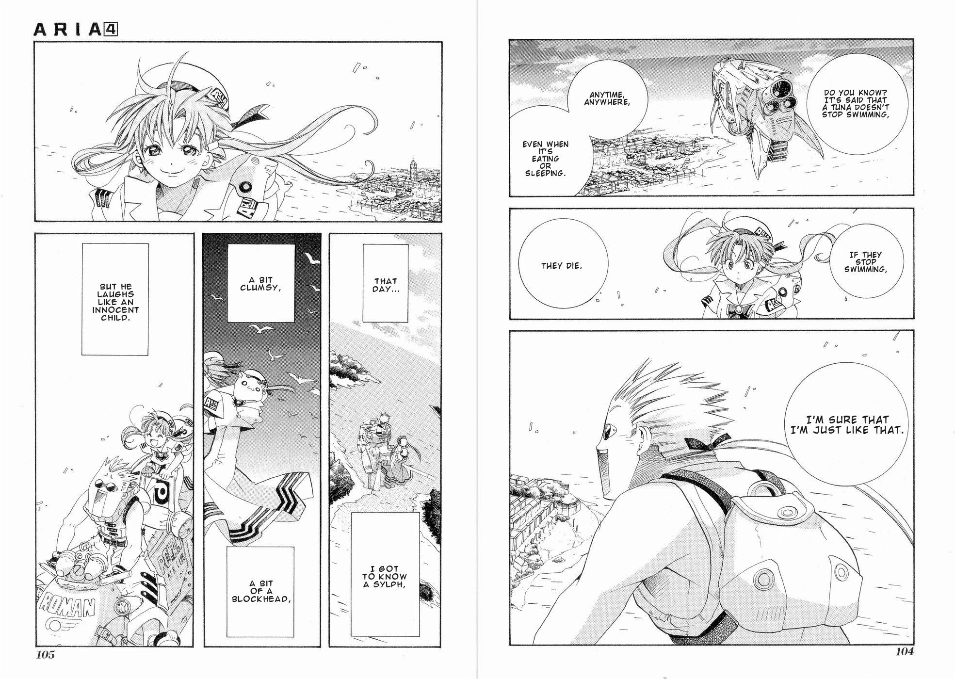 Aria Chapter 18 page 17 - Chapter 18: The Fish that Swims in the Sky