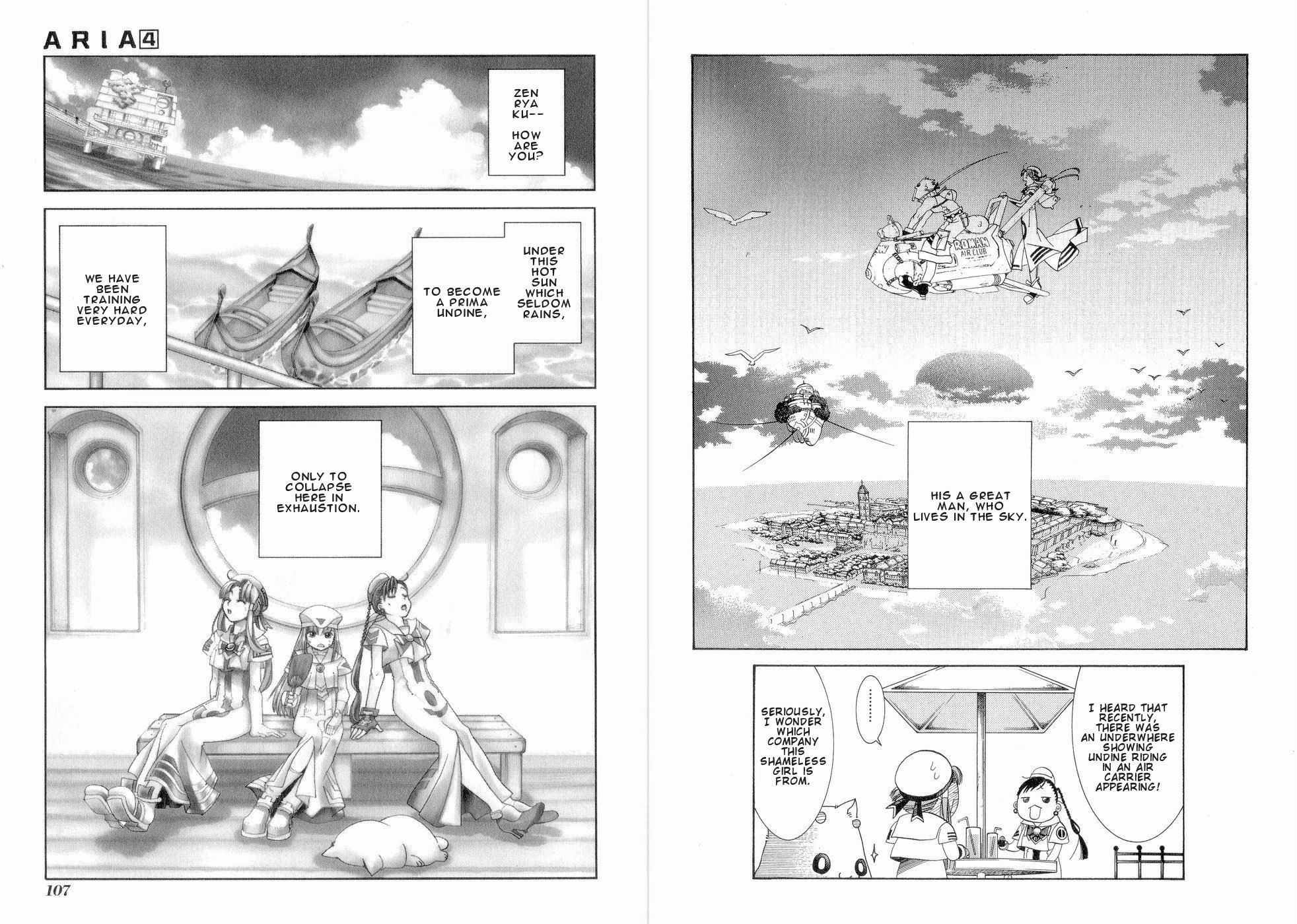 Aria Chapter 18 page 18 - Chapter 18: The Fish that Swims in the Sky