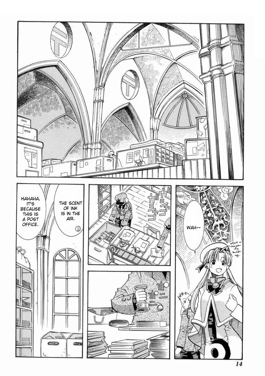 Aria Chapter 21 page 18 - Chapter 21: Mr. Postman