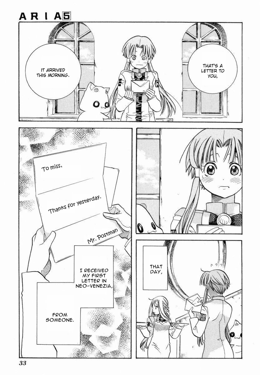 Aria Chapter 21 page 36 - Chapter 21: Mr. Postman