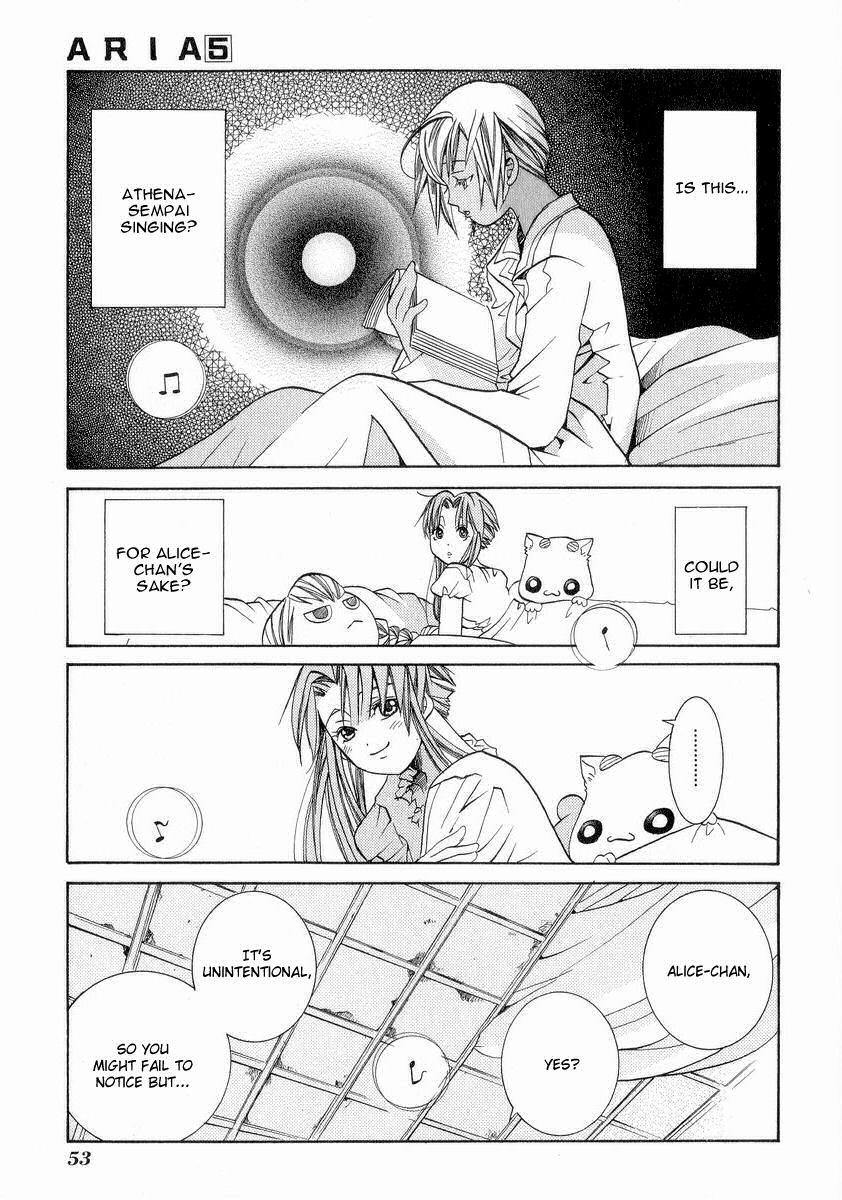 Aria Chapter 22 page 19 - Chapter 22: Canzone