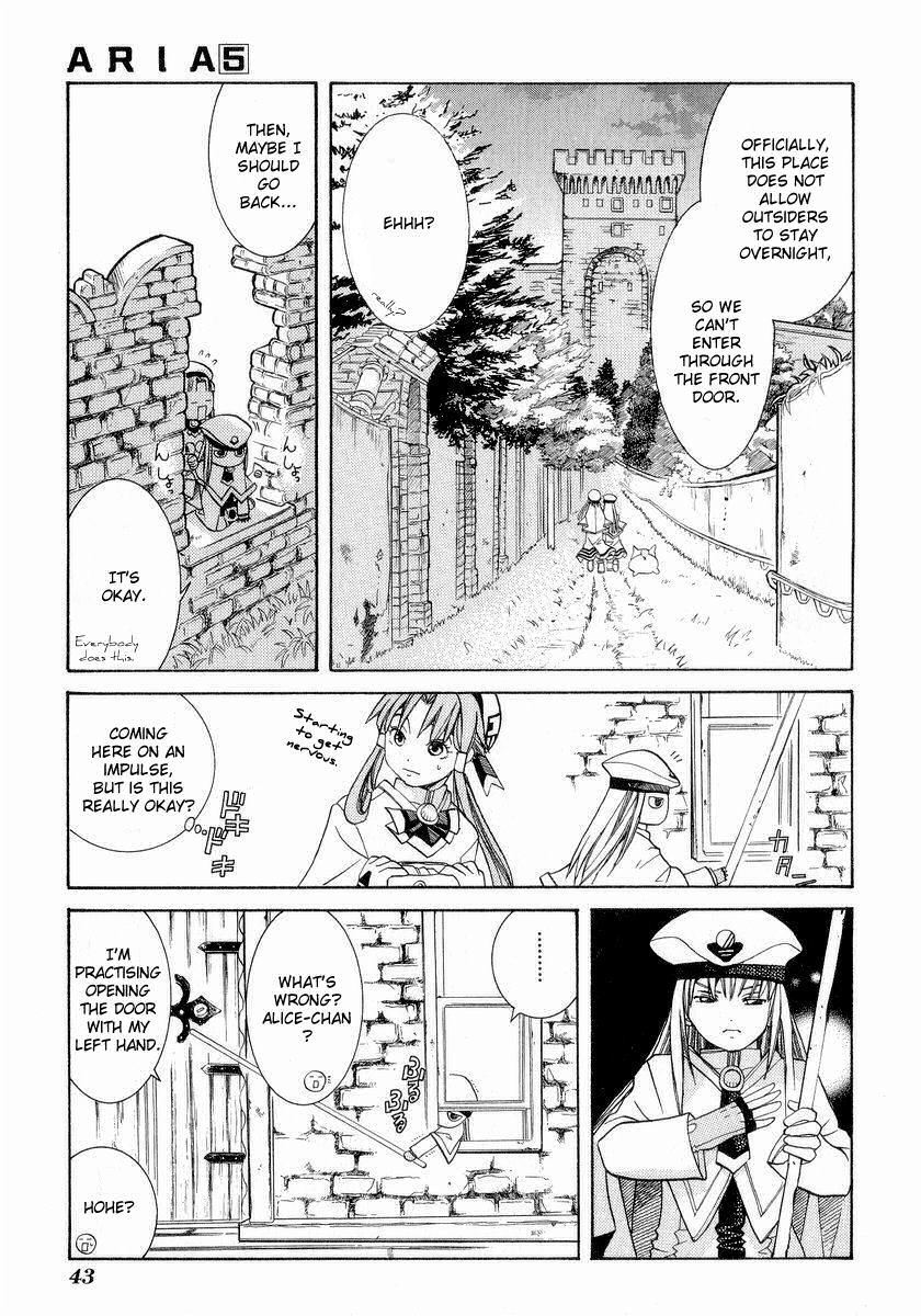 Aria Chapter 22 page 9 - Chapter 22: Canzone