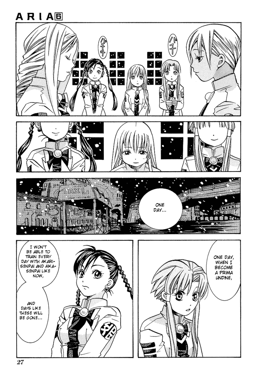 Aria Chapter 26 page 28 - Chapter 26: Orange Days