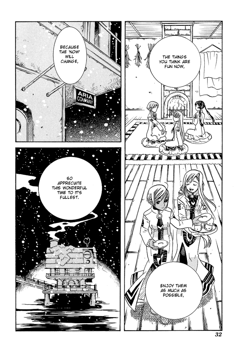 Aria Chapter 26 page 33 - Chapter 26: Orange Days