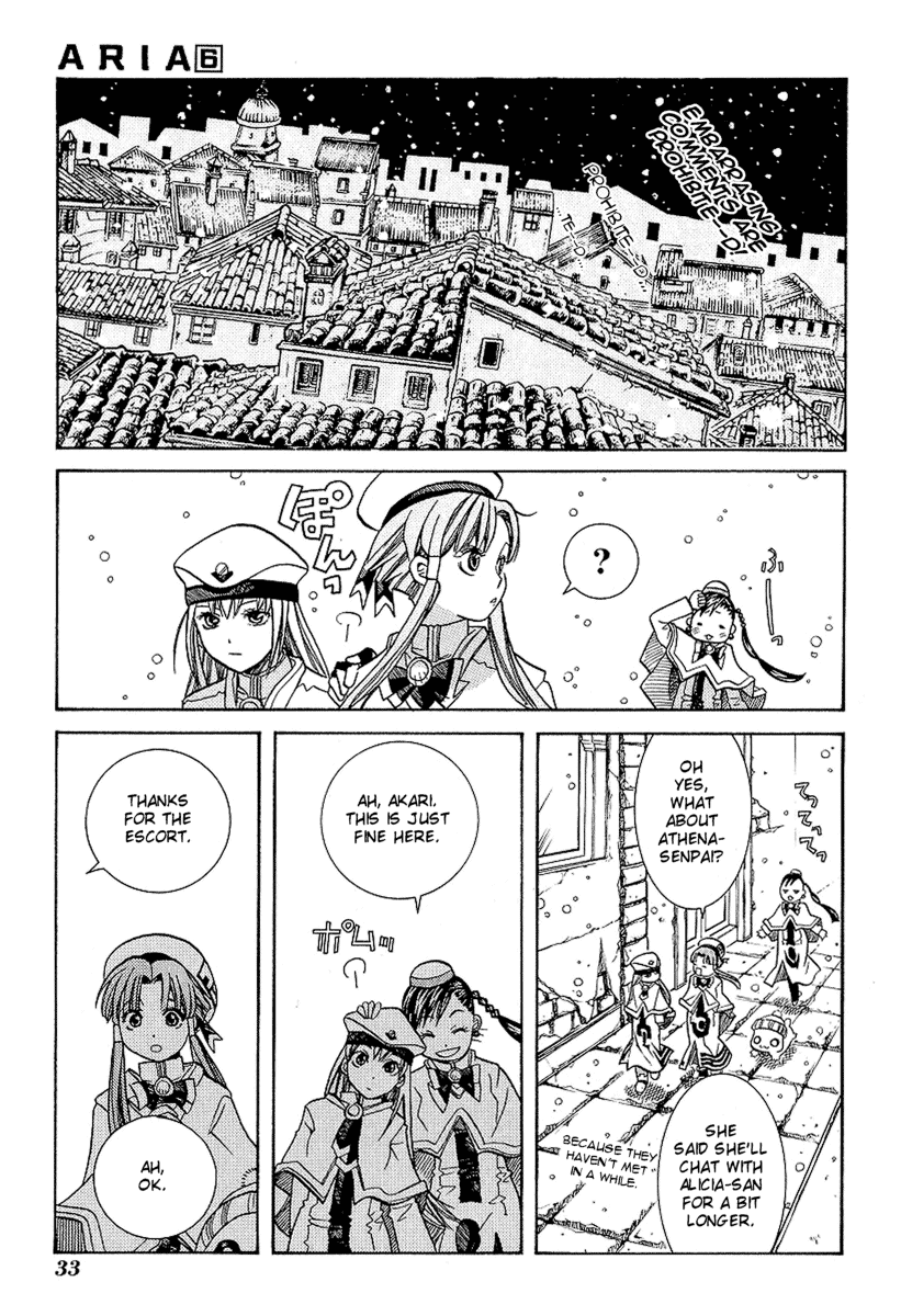 Aria Chapter 26 page 34 - Chapter 26: Orange Days