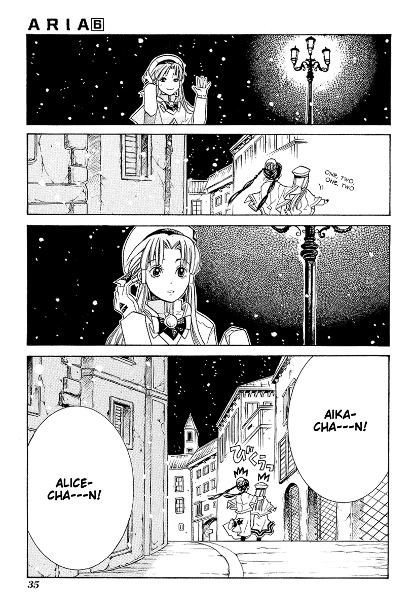 Aria Chapter 26 page 36 - Chapter 26: Orange Days