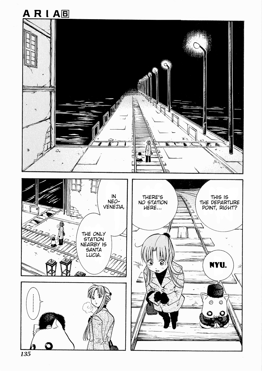 Aria Chapter 30 page 13 - Chapter 30: The Galaxy Express