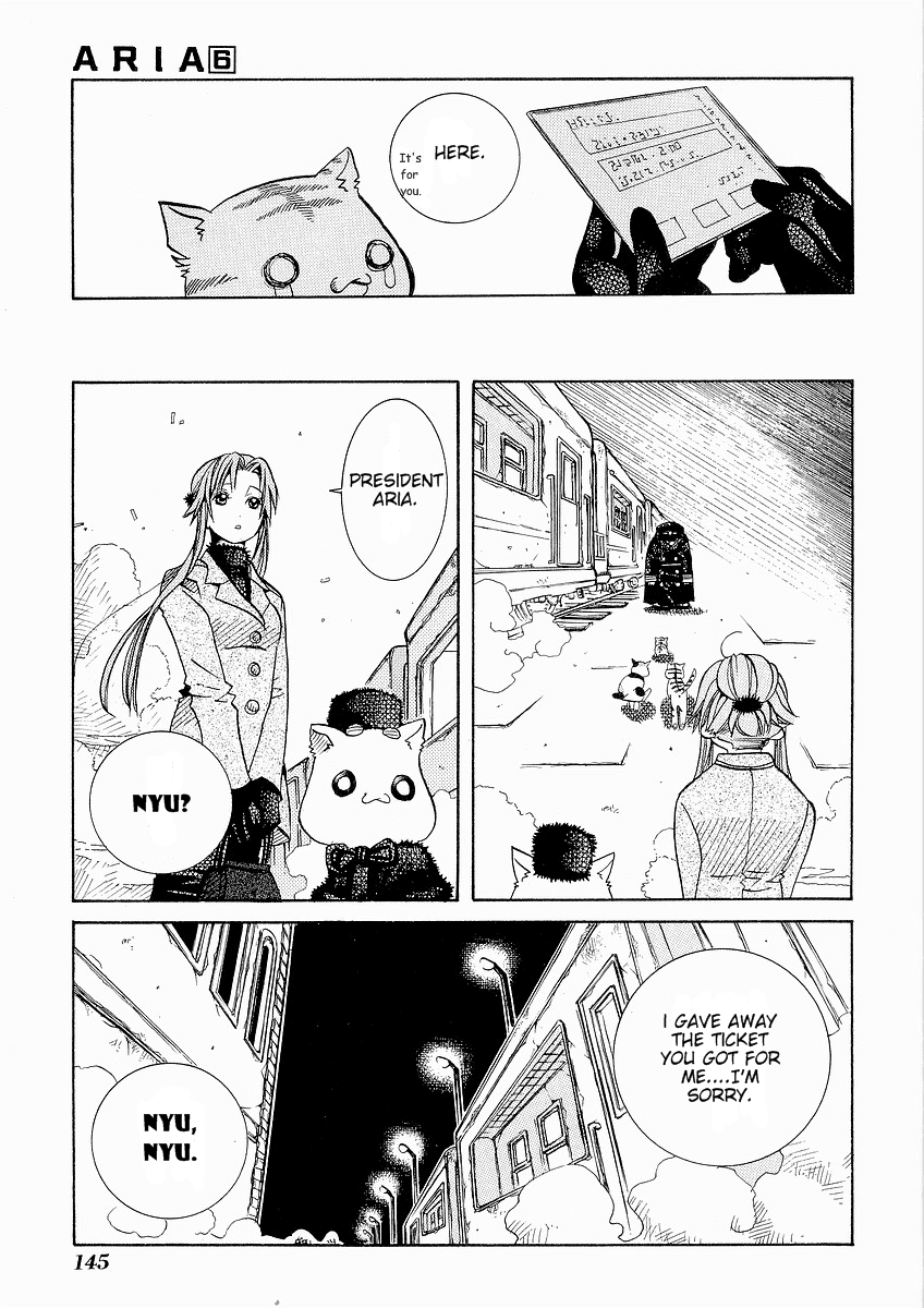 Aria Chapter 30 page 22 - Chapter 30: The Galaxy Express