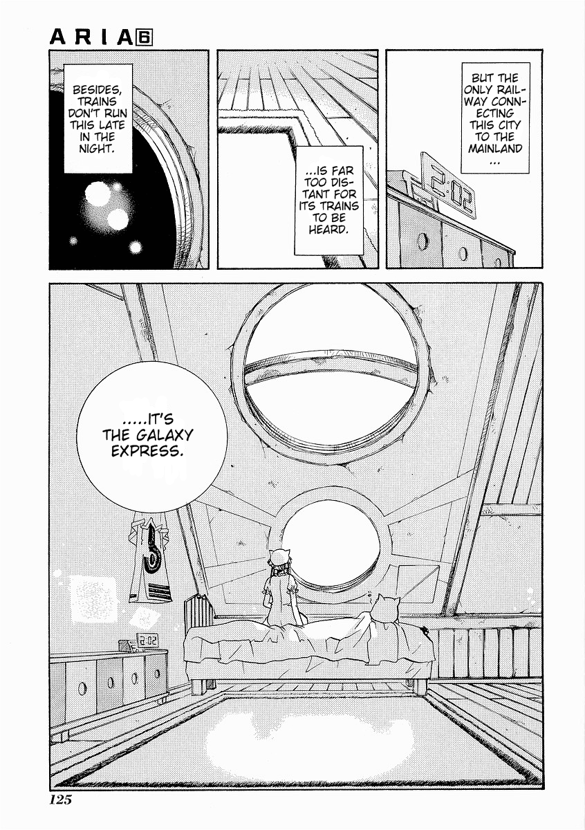 Aria Chapter 30 page 3 - Chapter 30: The Galaxy Express