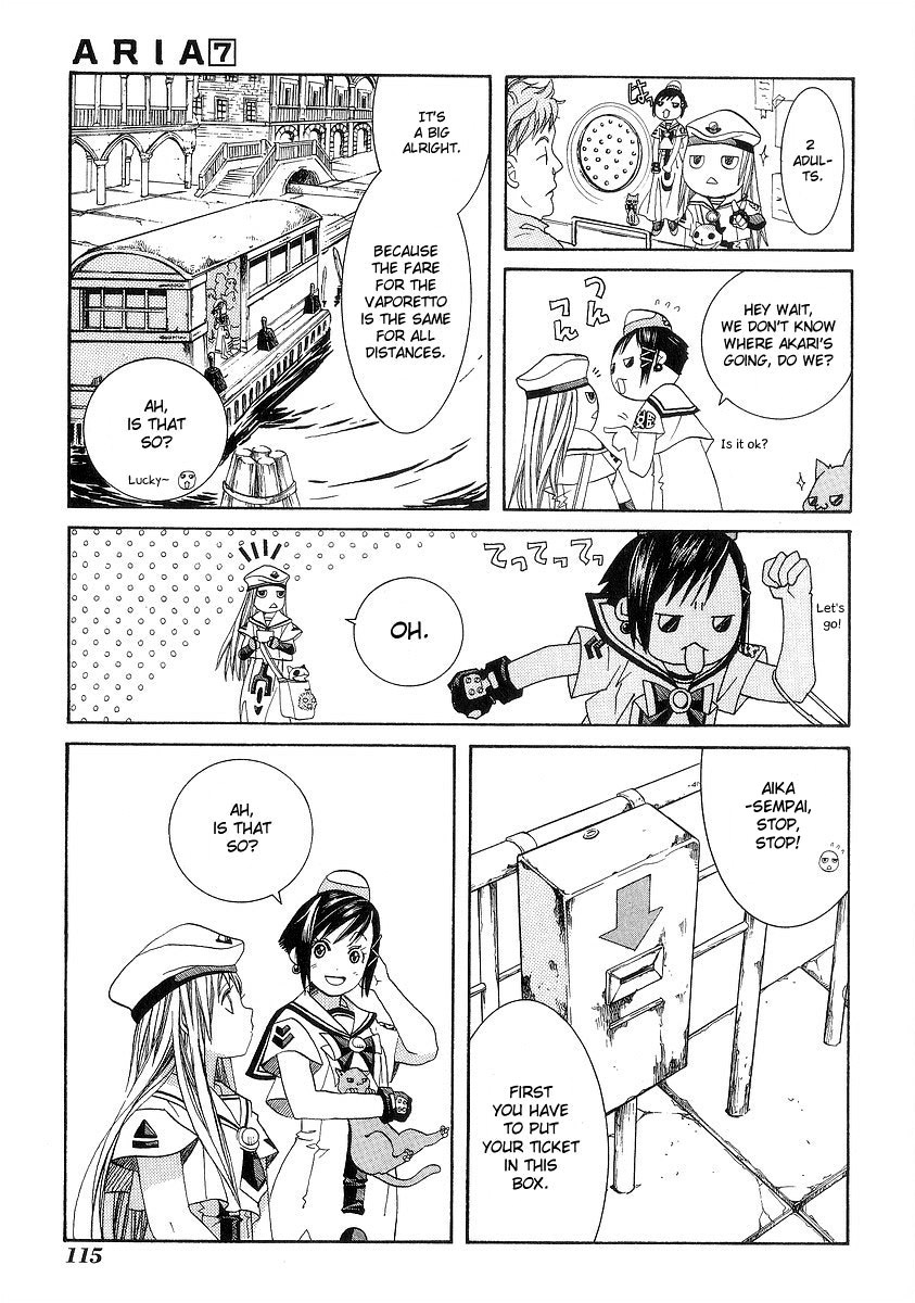 Aria Chapter 34 page 14 - Chapter 34: Vaporetto