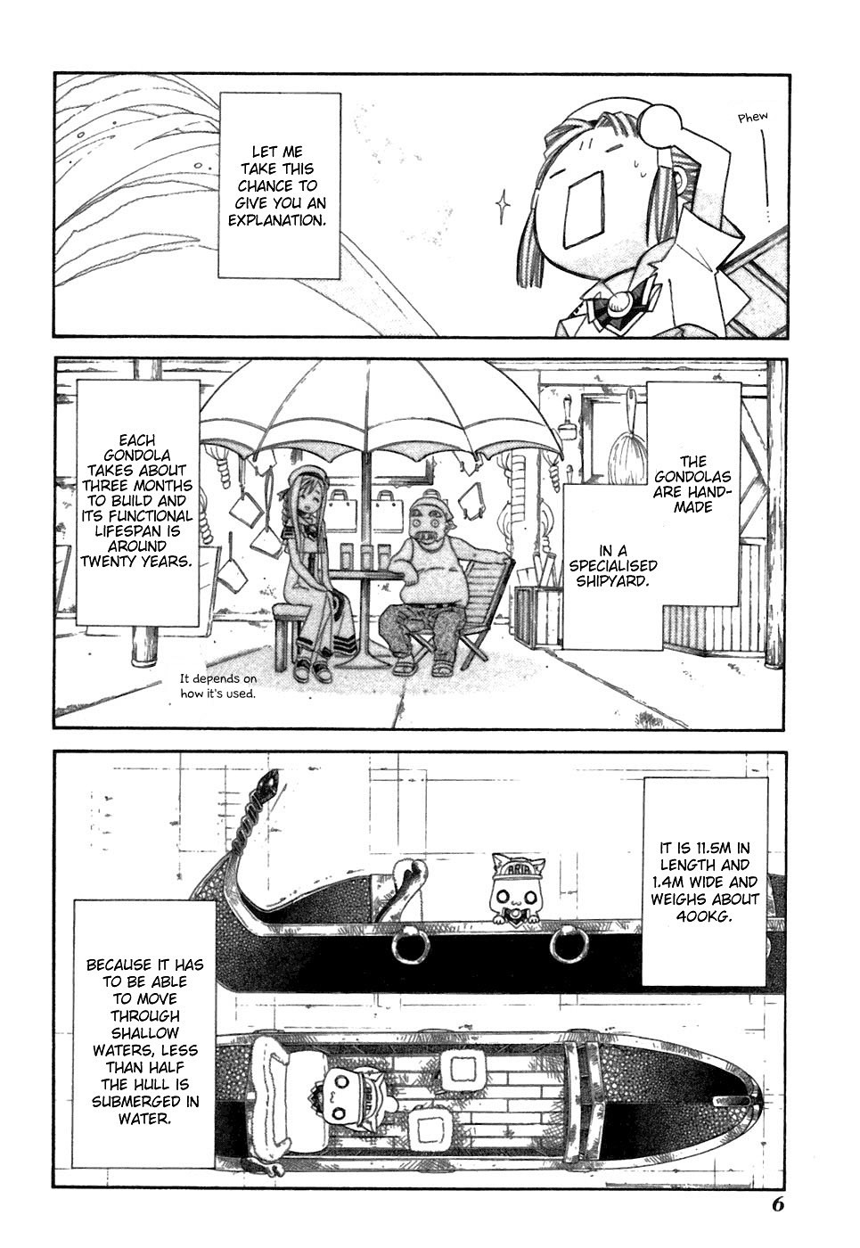 Aria Chapter 36 page 10 - Chapter 36: Gondola