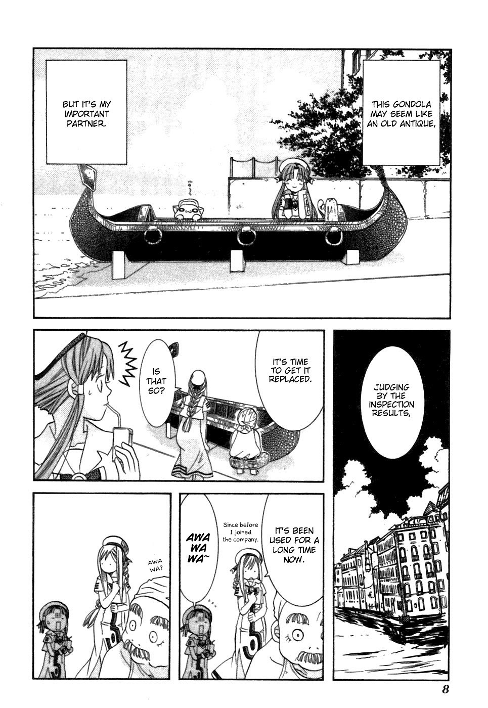 Aria Chapter 36 page 12 - Chapter 36: Gondola