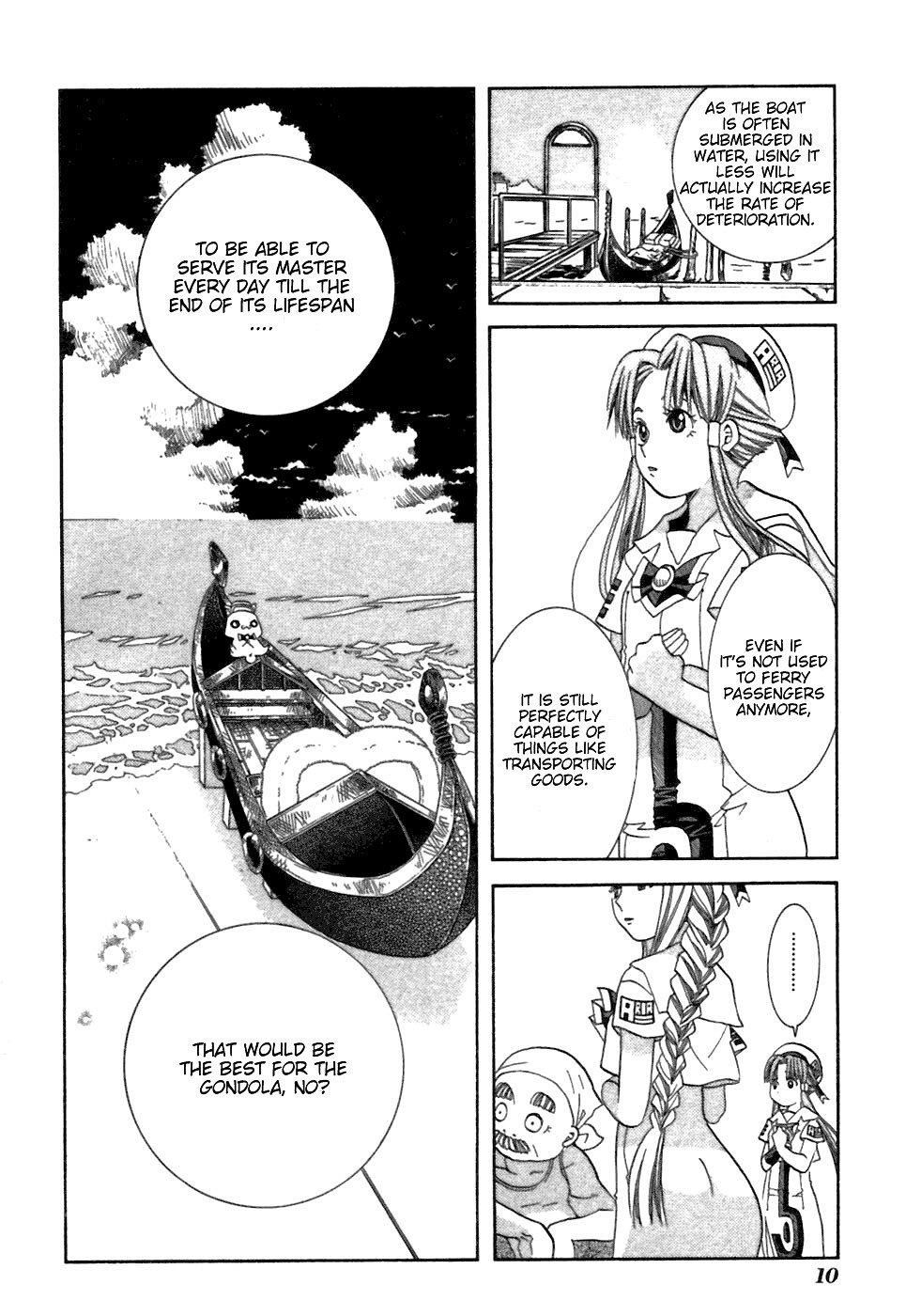 Aria Chapter 36 page 14 - Chapter 36: Gondola