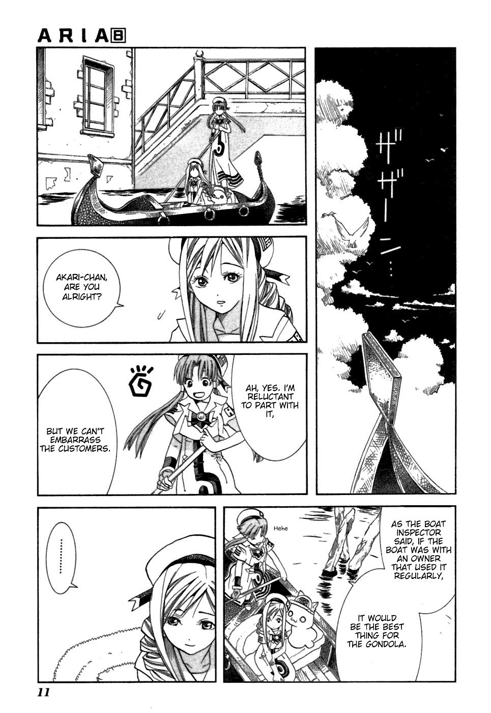 Aria Chapter 36 page 15 - Chapter 36: Gondola