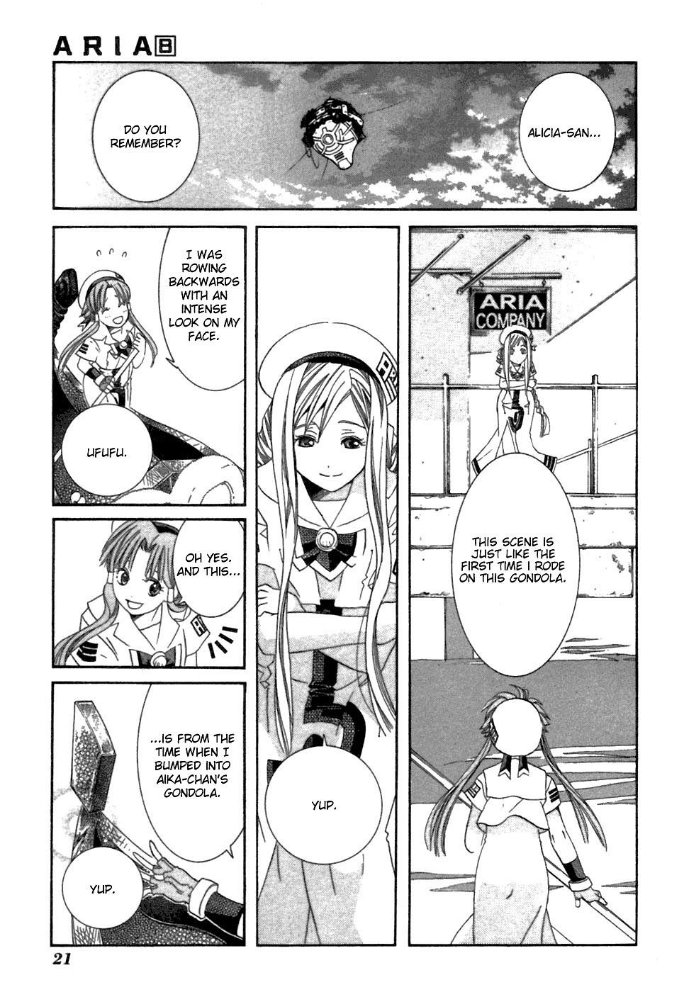 Aria Chapter 36 page 24 - Chapter 36: Gondola