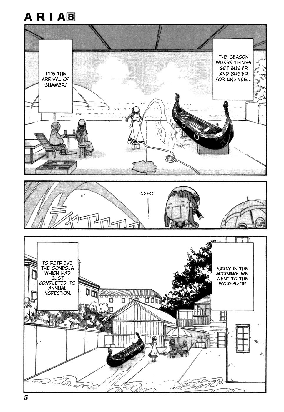 Aria Chapter 36 page 9 - Chapter 36: Gondola