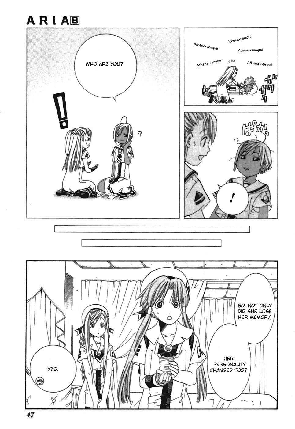 Aria Chapter 37 page 11 - Chapter 37: Amnesia