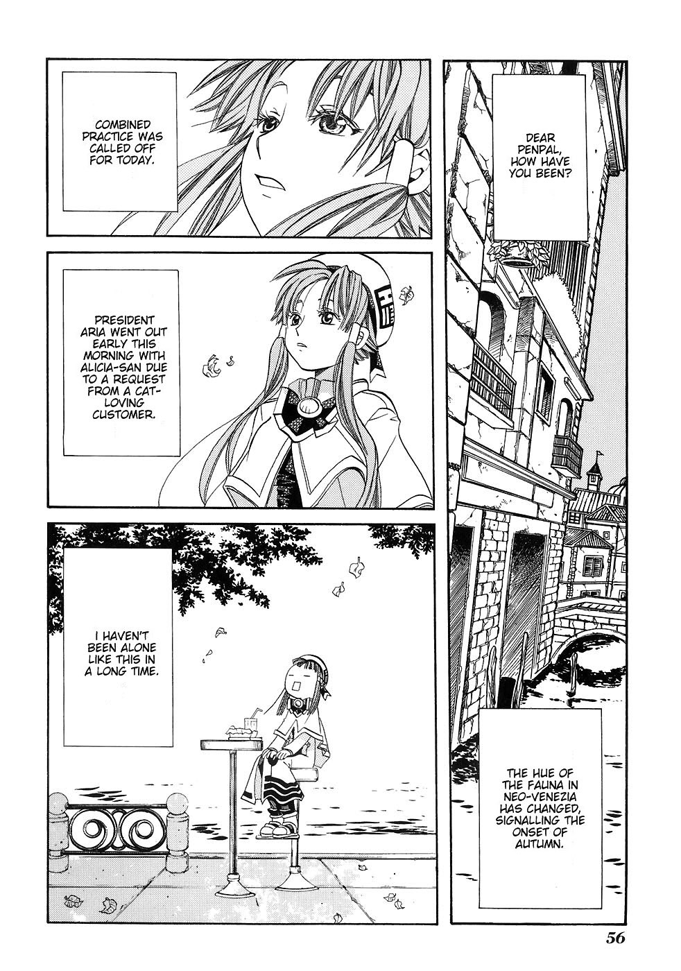Aria Chapter 43 page 2 - Chapter 43: Young Friendship